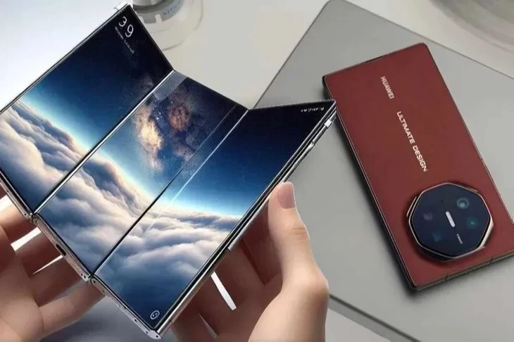 Huawei Mate XT ile ilk üçe katlanabilir telefonu tanıttı