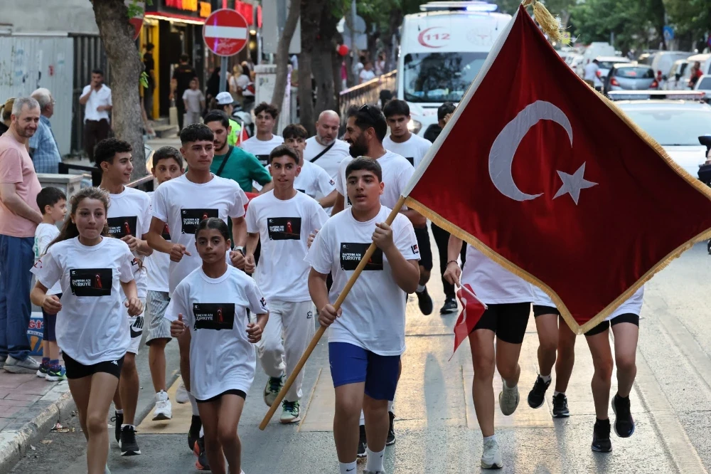 Manisa’da 15 Temmuz Sancak Koşusu Coşkuyla Tamamlandı