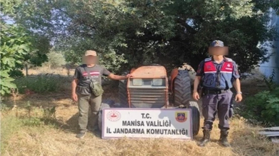 Akhisar’da Çalınan Traktör ve Tarım Aleti JASAT Tarafından Bulundu