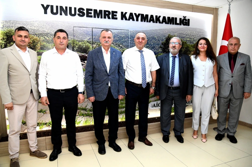 Başkan Balaban’dan Kaymakam Cantürk’e Hayırlı Olsun Ziyareti