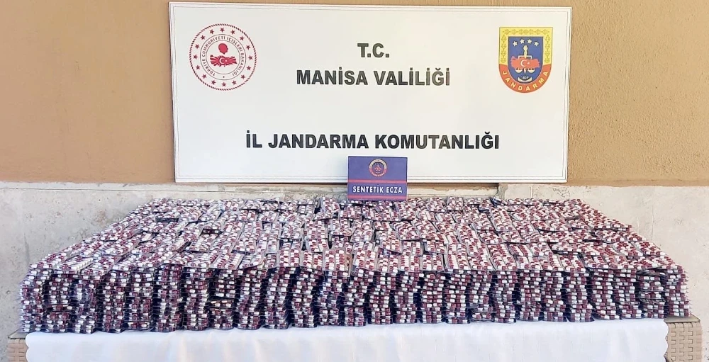 Manisa’da Uyuşturucu Operasyonu: 40 Binden Fazla Sentetik Hap Ele Geçirildi