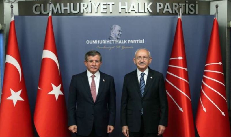 Kemal Kılıçdaroğlu ve Ahmet Davutoğlu
