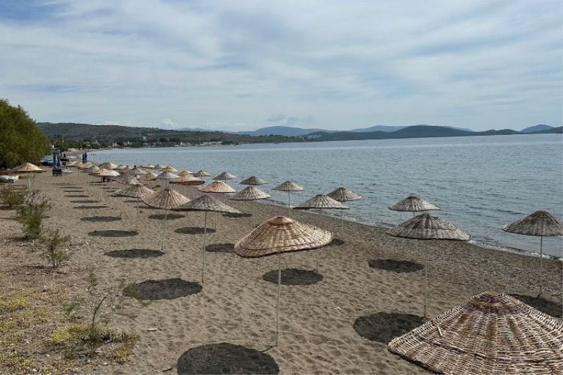 Bodrum plajları yaza hazırlanıyor