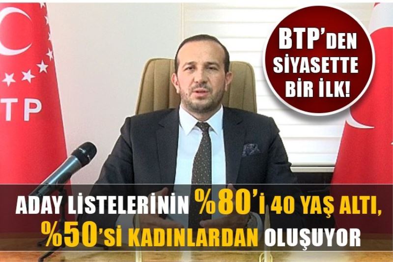 BTP kesin listeler için komisyonu kurdu