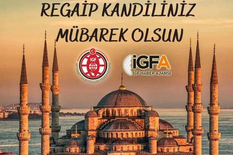 Regaib Kandilimiz mübarek olsun