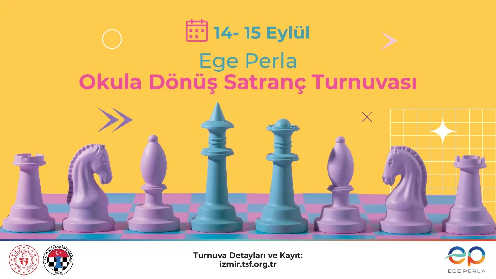 Ege Perla’da  Yeni Öğretim Dönemi’ne ve İzmir’in Kurtuluşu’na Özel Satranç Heyecanı!