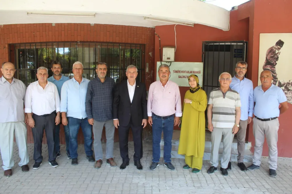 Selçuk Özdağ Salihli’de temaslarda bulundu