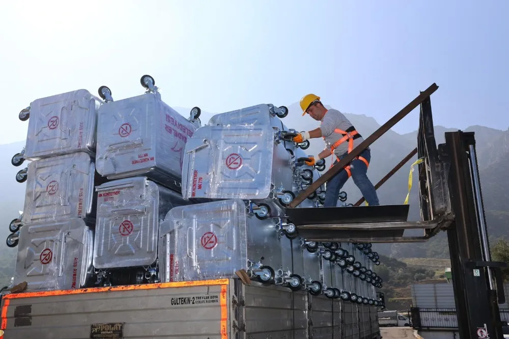 DAHA TEMİZ BİR ŞEHZADELER İÇİN 500 YENİ ÇÖP KONTEYNERİ