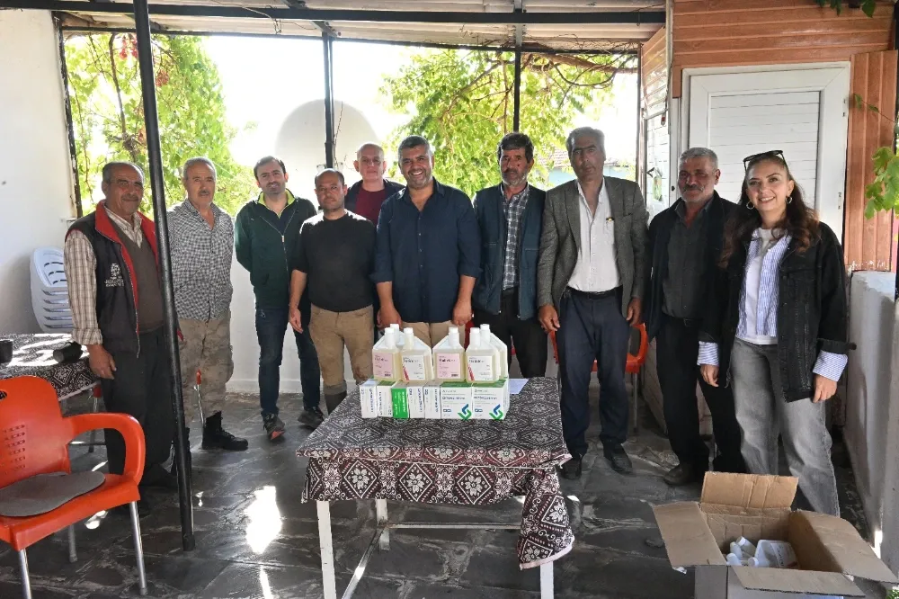 Büyükşehir’den Yuntdağı Üreticilerine KKKA’ya Karşı İlaç ve Eğitim Desteği
