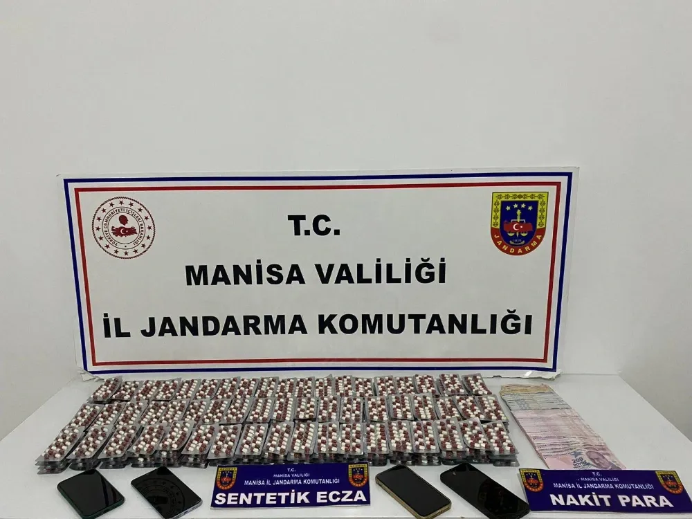 Manisa’da Uyuşturucu Operasyonu: Binlerce Sentetik Hap Ele Geçirildi