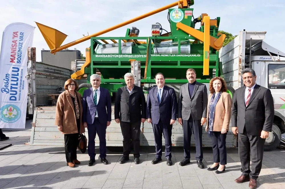 Manisa Büyükşehir’den 10 Kooperatife Ekipman Desteği