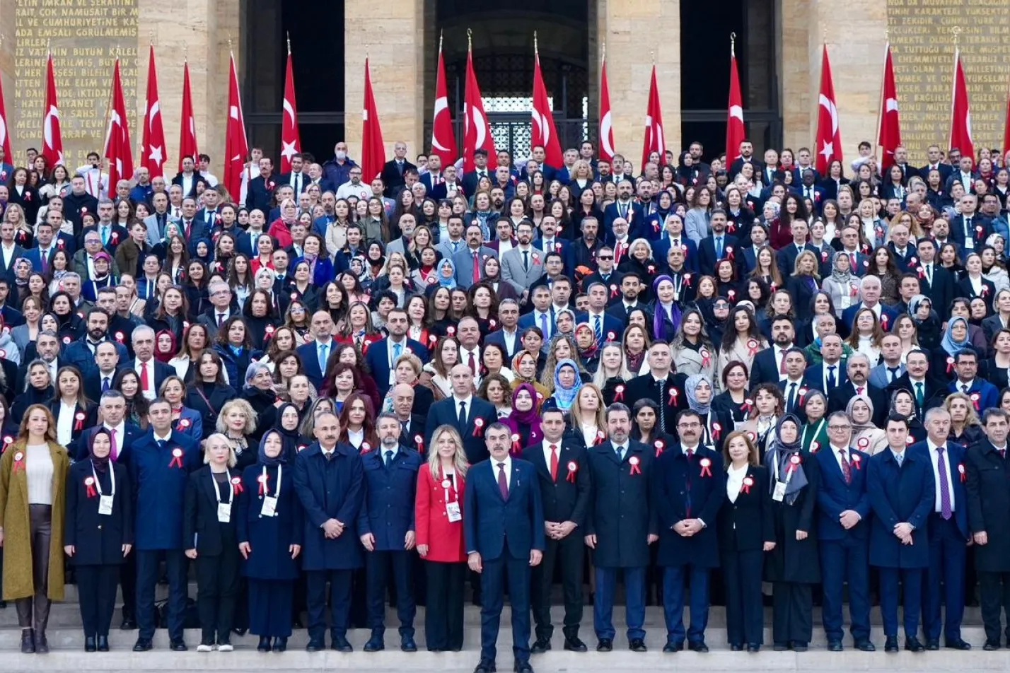 81 ilden gelen öğretmenler Ata