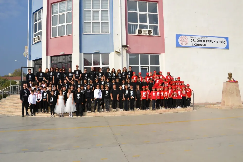 Dr. Ömer Faruk Meriç İlkokulu’nda 10 Kasım Coşkusu