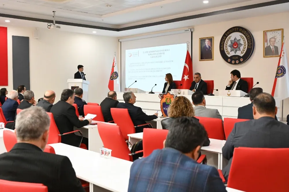 Manisa’da İl Göç Koordinasyon Kurulu toplandı