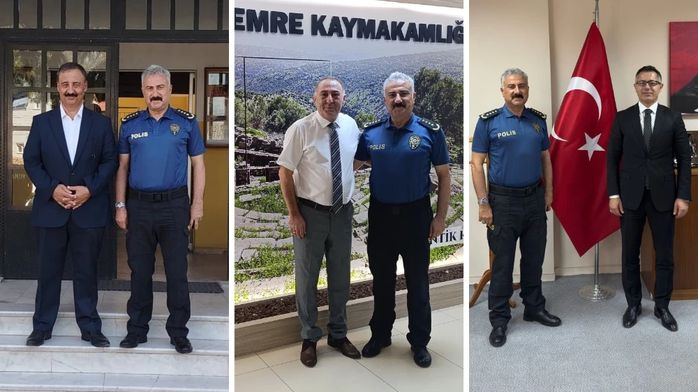 Emniyet Müdürü Aktaş’tan Yeni Kaymakamlara Ziyaret