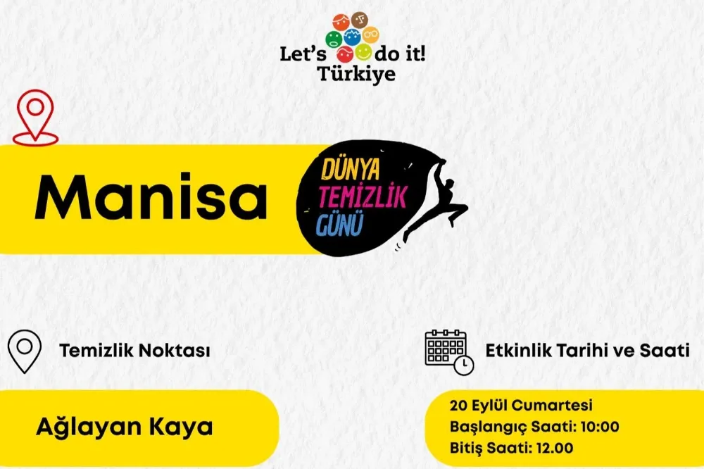 Dünya Temizlik Günü’nde Manisa’da Çevre İçin Buluşma