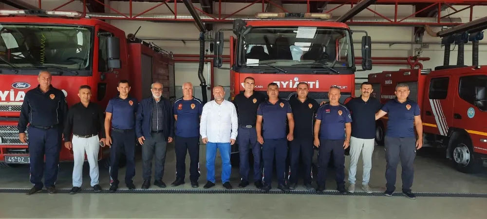 Saadet Partisi’nden Akhisar İtfaiyesine Anlamlı Ziyaret