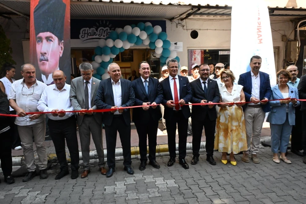 Alaşehir’de Kent Lokantası ve Halk Mandıra Hizmete Açıldı
