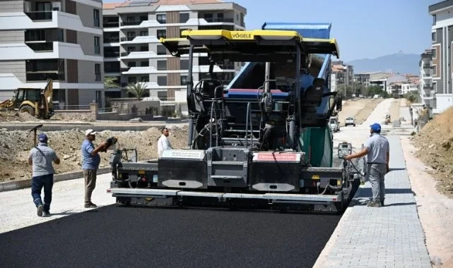 Manisa Çevresinde Yol Yapım Çalışmaları Yoğunlaşıyor