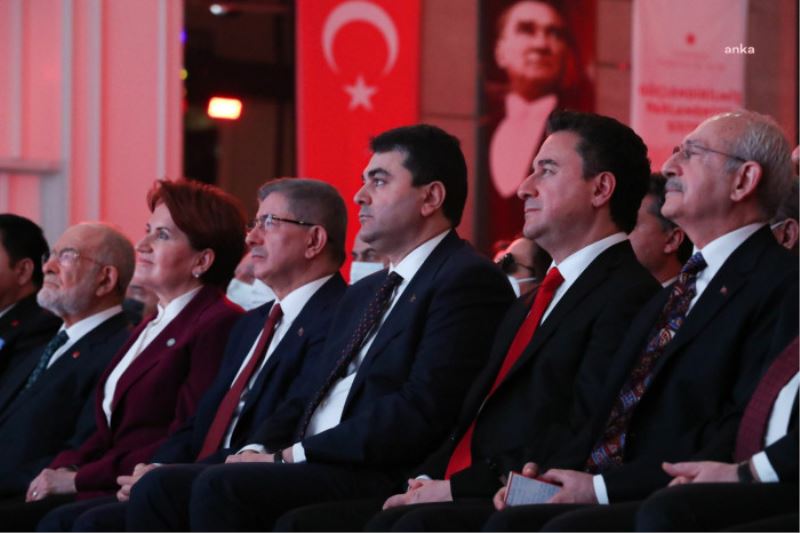 6 Partiden, Yarının Türkiyesi İçin Güçlendirilmiş Parlamenter Sistem Sunum ve İmza Töreni