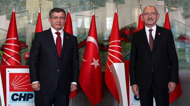 Acil ekonomi zirvesi: Davutoğlu, Kılıçdaroğlu ile bir araya geldi