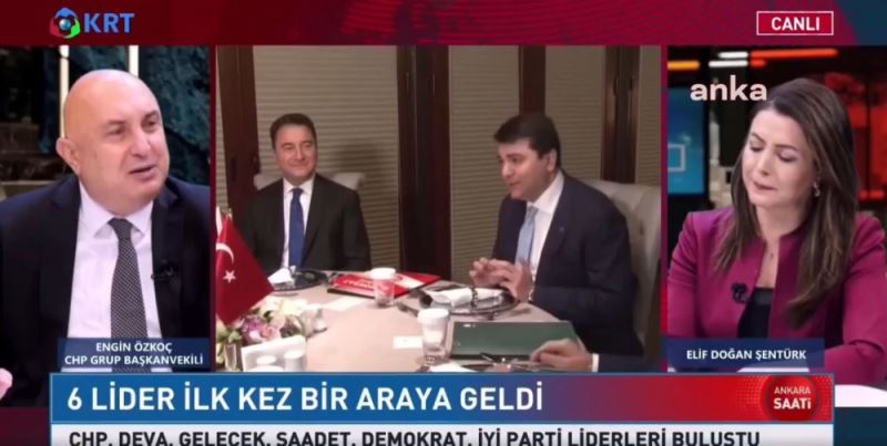 CHP’li Özkoç, ‘Liderler Buluşması’nı’ Değerlendirdi: Söz Konusu Türkiye İse Gerisi Teferruattır Denilmiştir