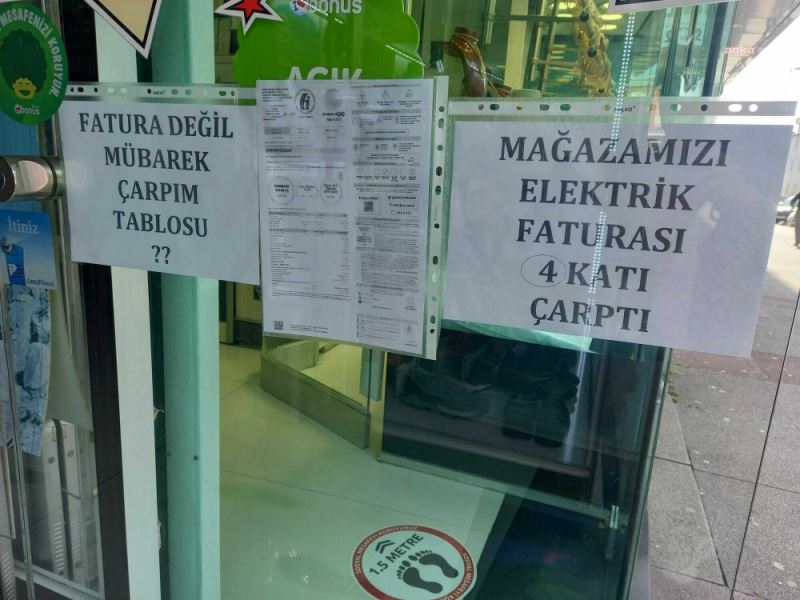 Esnafın Elektrik Zammı Tepkisi: Fatura Değil Mübarek Çarpım Tablosu