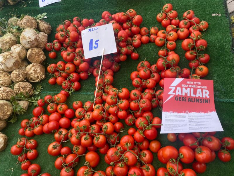 Pazarda ‘Zamlar Geri Alınsın’ Eylemi: Ses Çıkarmasak, Sokağa İnmesek Bu Zamlar Artarak Devam Edecek