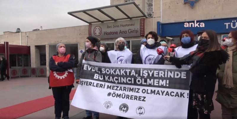 Sağlıkçılar, Ömür Erez Cinayetini Ankara