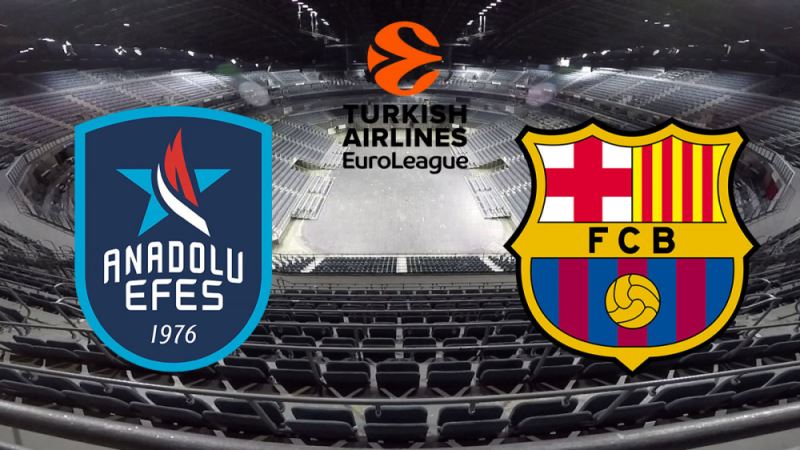 THY Avrupa Liginde 13. hafta: Anadolu Efes ile Barcelona yarın karşı karşıya gelecek